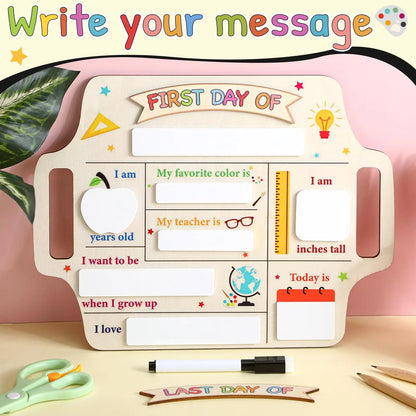 Reusable School Milestone Board