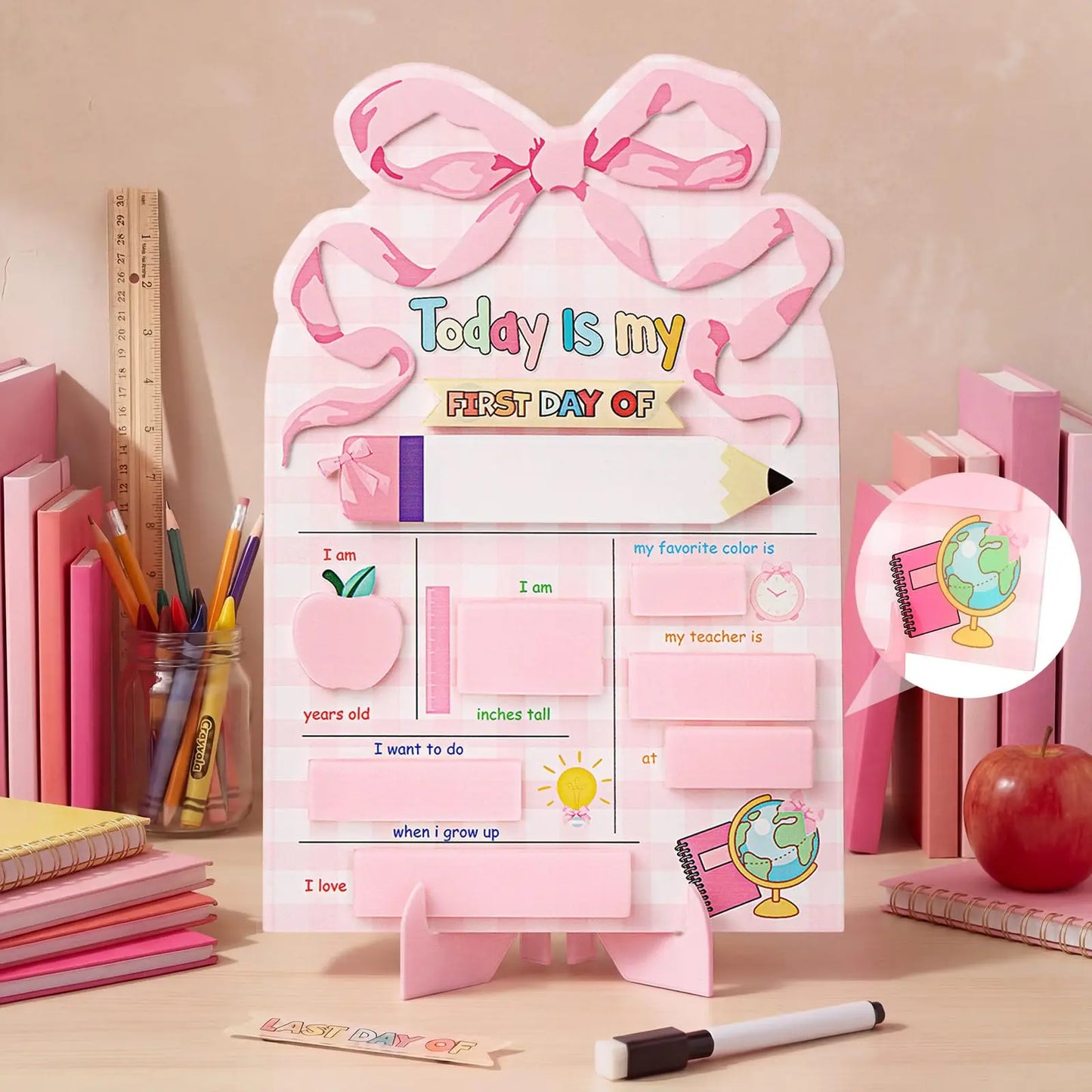 Reusable School Milestone Board