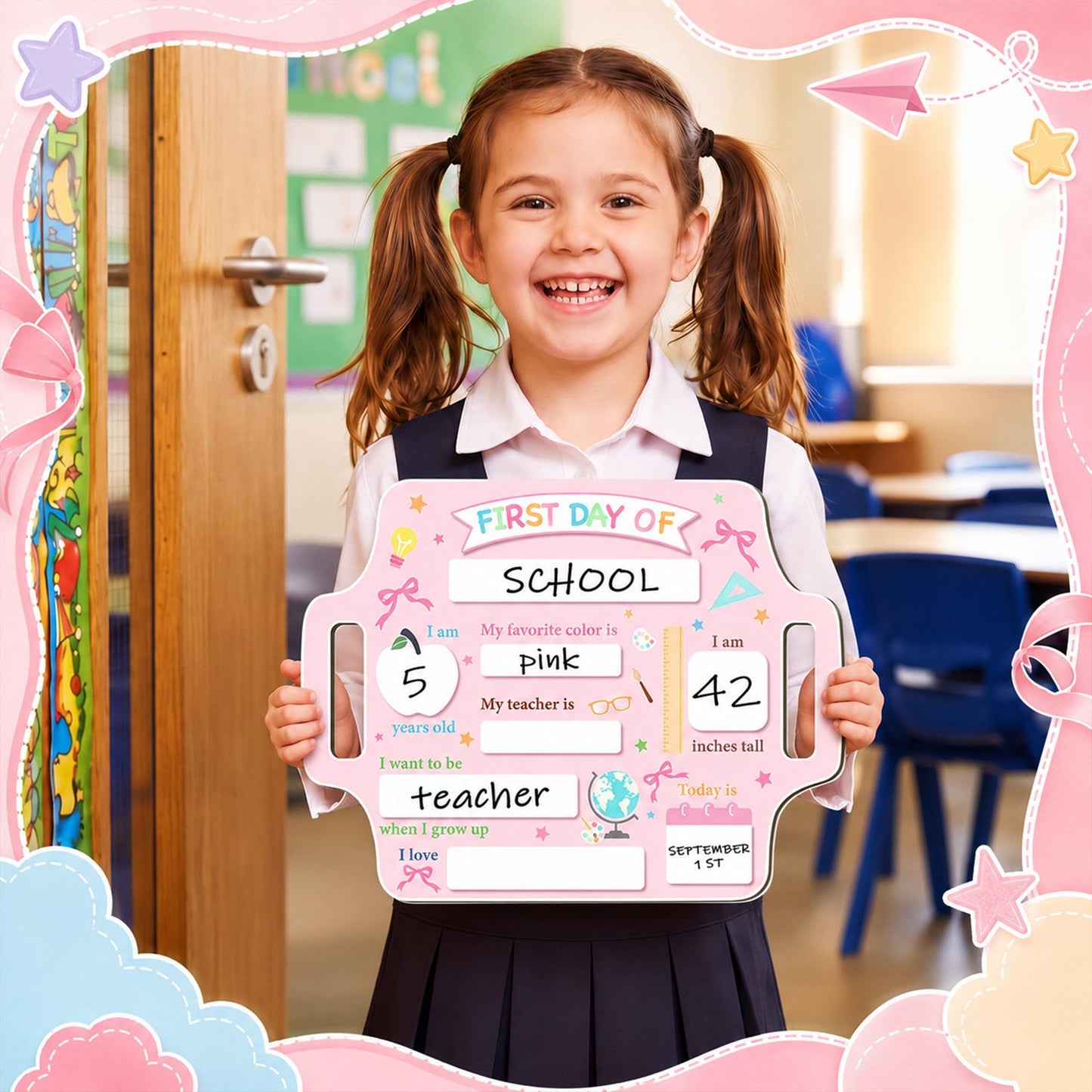 Reusable School Milestone Board