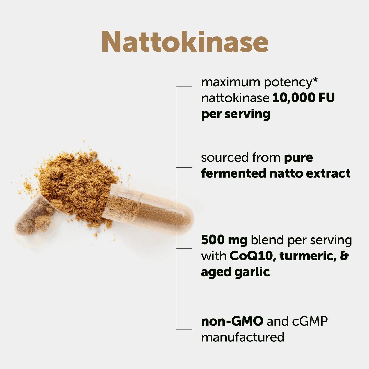 Aurvelle Nattokinase 10,000 FU | 7-in-1 Enteric Coated Softgels
